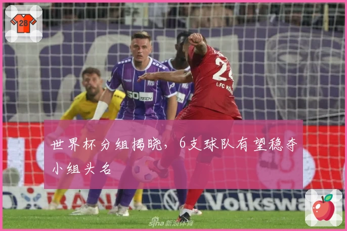 世界杯分组揭晓，6支球队有望稳夺小组头名